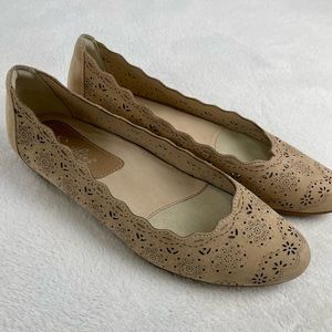 Earthies Laser Cut Flats